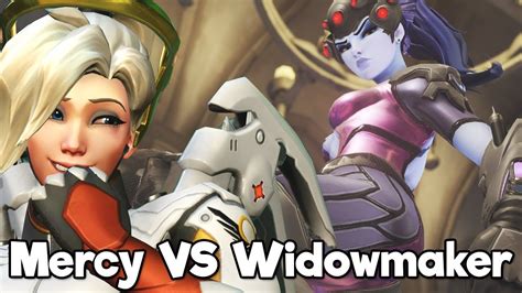 Mercy Main Tries To Play Widowmaker Overwatch Youtube