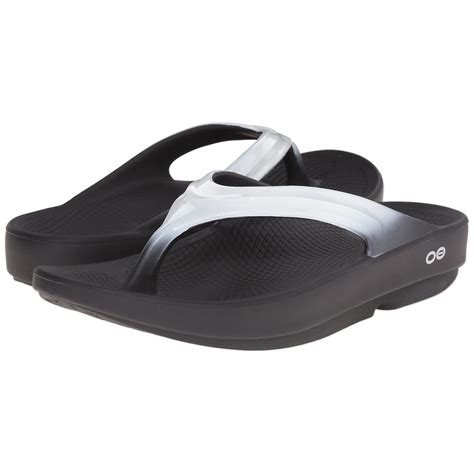 oofos oolala women s impact absorption recovery footwear thong flip flop sandal ebay