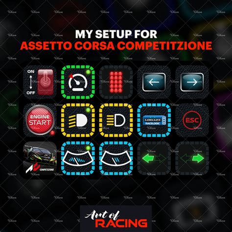 Stream Deck Prime Pack Sim Racing Icons For Iracing Assetto Etsy