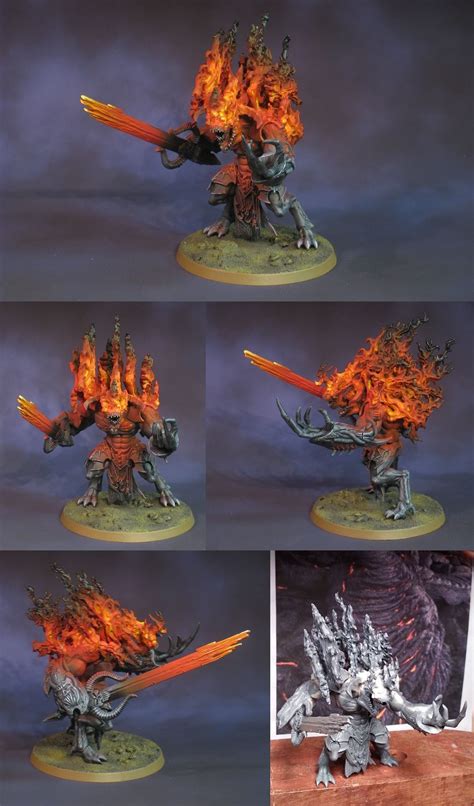 Chaos Space Marines Daemon Prince Of The Charred Legion Warhammer 40k