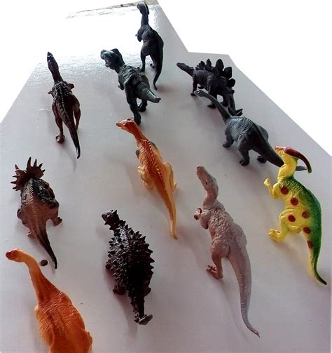 Dinossauros Brinquedo 16cm Kit C 6 Barato R 4900 Em Mercado Livre
