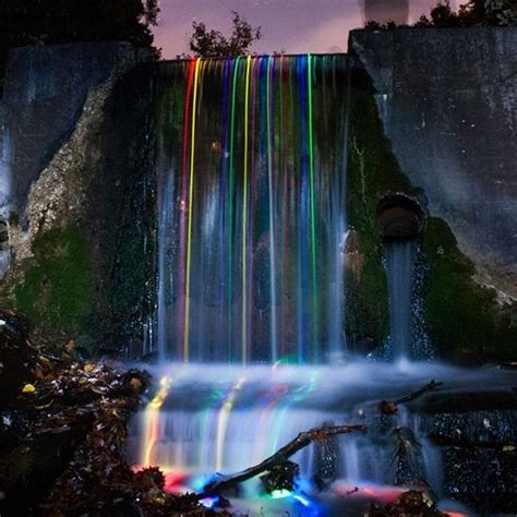 A Rainbow River Rainbow Waterfall Waterfall Long Exposure Photos