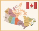 Canada Map Provinces - Canada Map Showing Provinces And Territories ...