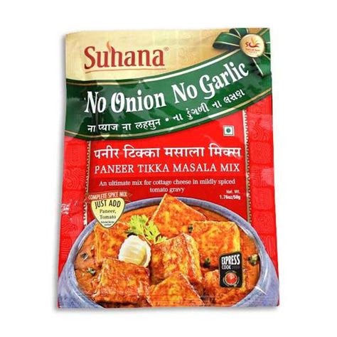 Suhana Paneer Tikka Masala Mix No Onion No Garlic 50g