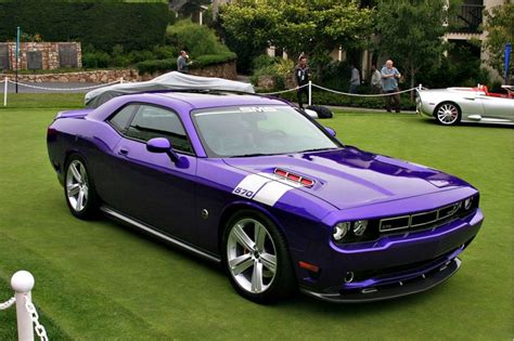Purple Dodge Challenger Dodge American Muscle Cars