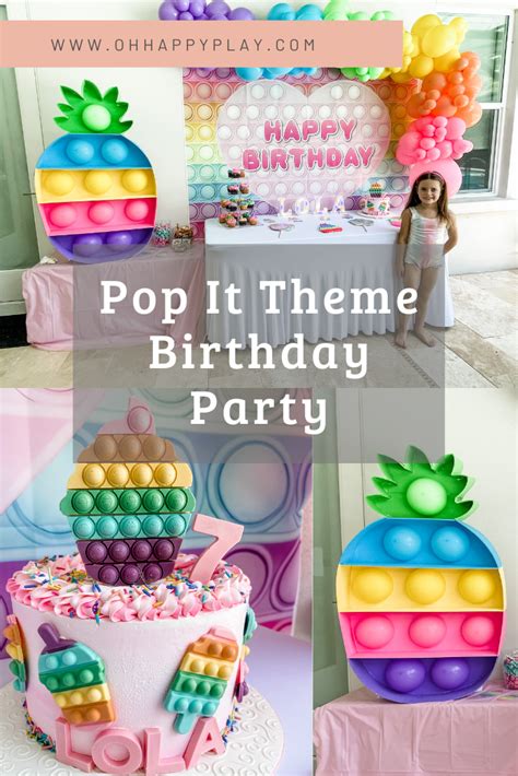 7th Birthday Girl Party Ideas