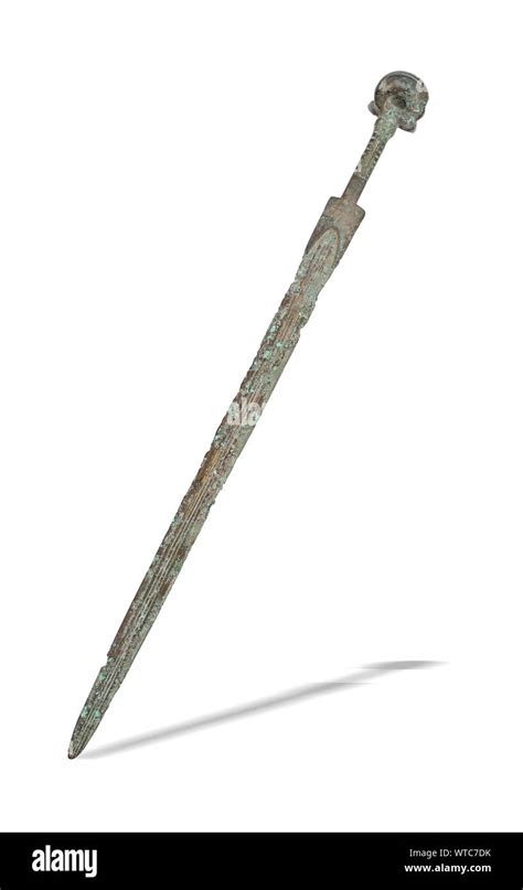 A Luristan Bronze Swordbronze Sword Circa 9th 7th Century Bc