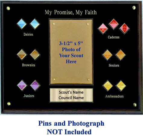 New My Promise My Faith Award Plaque Girl Scout Award Etsy