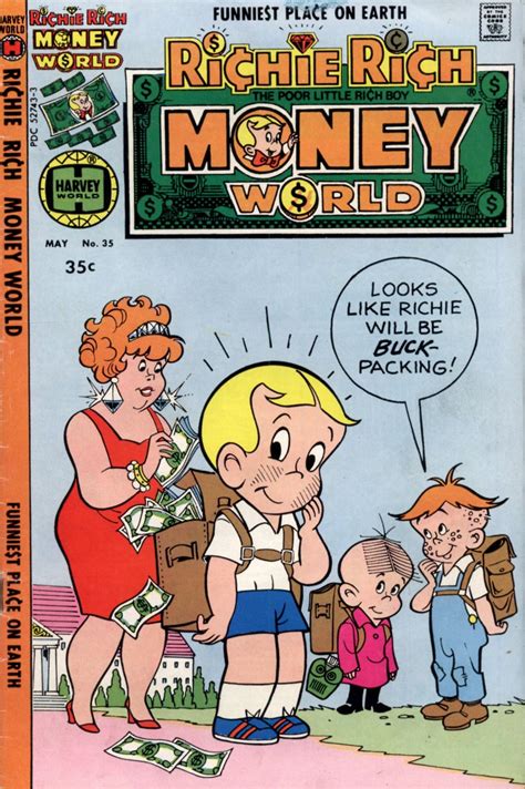 Richie Rich Money World Vol 1 35 Harvey Comics Database Wiki Fandom