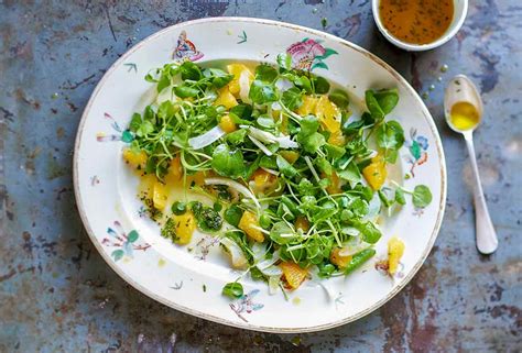Fennel Orange And Watercress Salad Recipe Leites Culinaria
