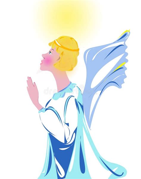 Illustration Praying Angel Picture Image 208817