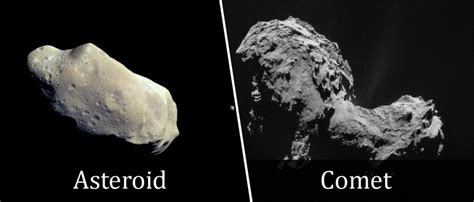 Asteroids Vs Comets What Are The Differences And Similarities