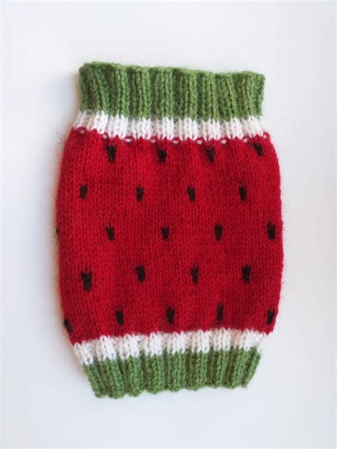 Watermelon Dog Clothes Hat Snood Dachshund Snood Watermelon Dog