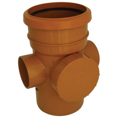 110mm 90° Access Pipe Single Socket Chelmsford Plastic Warehouse