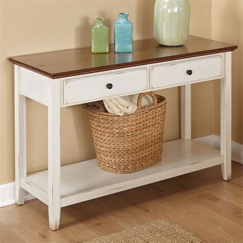 Tables table white sofa console table tv stand second hand best console tables in front of window mid century tv stands world market entry table coffee table white book bed bedside small end sofa accent side set gold living room furniture modern luxury marble coffee table. The Charleston Sofa Table features an off-white distressed ...