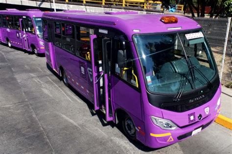 Ruedan 65 Nuevos Autobuses En La Cdmx Indicador Automotriz