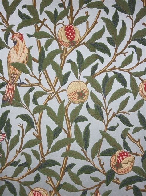 Bird And Pomegranate Wallpaper William Morris Wallpaper Morris