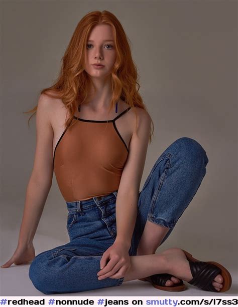 Redhead Nonnude Jeans Smalltits Eyecontact Pale Greatbody