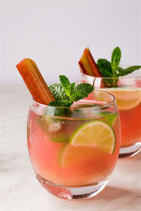 13 Rhubarb Cocktails For A Sweet Spring Shindig Insanely Good