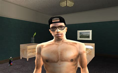 * only the standard hairstyle is available. GTA SA MOD - White Skin CJ Pack - GTA San Andreas City