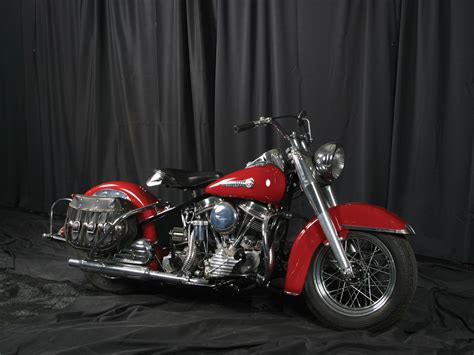 1950 Harley Davidson Hydra Glide Motorcycle Jem Museum Collection
