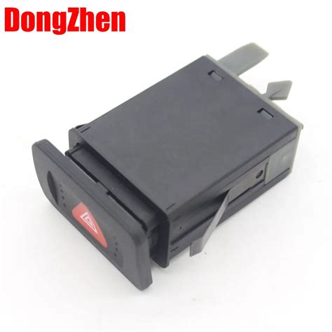 DongZhen Switch Hazard Warning Flash Switchs Button For VW Jetta 4 Bora