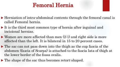 Femoral Hernia Symptoms Men Hernias And Groin Swellings Most Images
