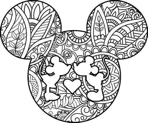 Disney Mandala Coloring Pages - EmeliaecAyala