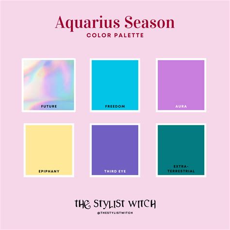 Aquarius Season Glamour Guide — The Stylist Witch