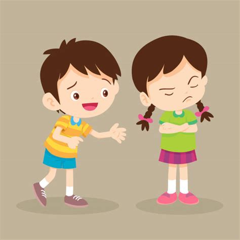 Kid Saying Sorry Illustrations Royalty Free Vector Graphics And Clip Art