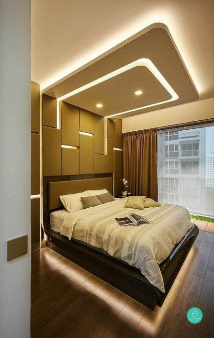 The pop ceiling design in the bedroom plays an important role. New Bedroom Wood Ceiling Bathroom Ideas #bedroom #bathroom ...