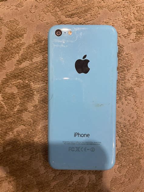 Apple Iphone 5c 8gb Blue Unlocked A1532 Cdma Gsm For Sale