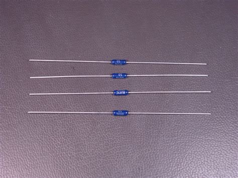 lot of 4 rlr07c1801gs vishay metal film resistor 1 8k ohm 250mw 1 4w 2 axial ebay