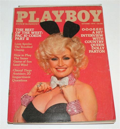 Playbabe October Playmate Dolly Parton Marcy Hanson Naked Centerfold Intact Values MAVIN