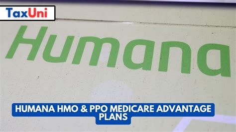 Humana Hmo And Ppo Medicare Advantage Plans