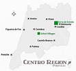 Centro Region Map for Travel Planning | Wandering Portugal