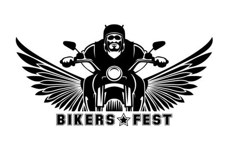 Biker Logo Logo Templates Creative Market