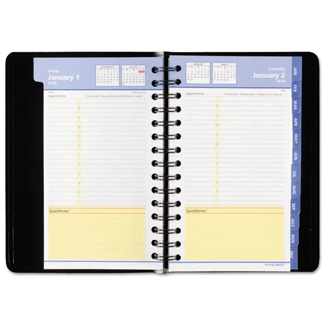 Quicknotes Dailymonthly Appointment Bookplanner By At A Glance