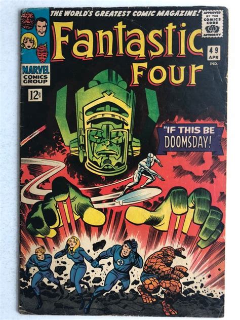 Marvel Comics The Fantastic Four 49 2nd Appearance Catawiki