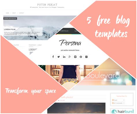 More Of The Best Free Blog Templates Designs Sweet Electric