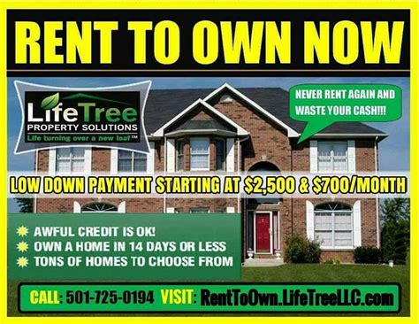 Rent to own is a scheme to help people who can't buy a home now but want to buy their own home in the future. About Our Company - Rent To Own Arkansas Houses
