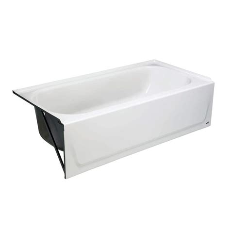 upc 008792179003 bootz industries bathtubs maui 5 ft left drain soaking tub in white 011 2341