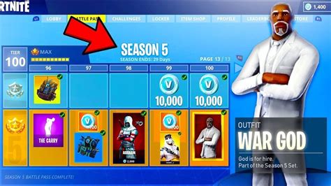 After a full marvel takeover last season, many fans will be happy to see fortnite move back towards a more original theme this time around. Fortnite SEASON 5 countdown(Fortnite S5 is nearly here ...
