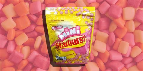Starburst Minis Now Come In An All Pink Limited Edition Pack
