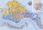 Gran mapa detallado de Venecia | Venecia | Italia | Europa | Mapas del ...