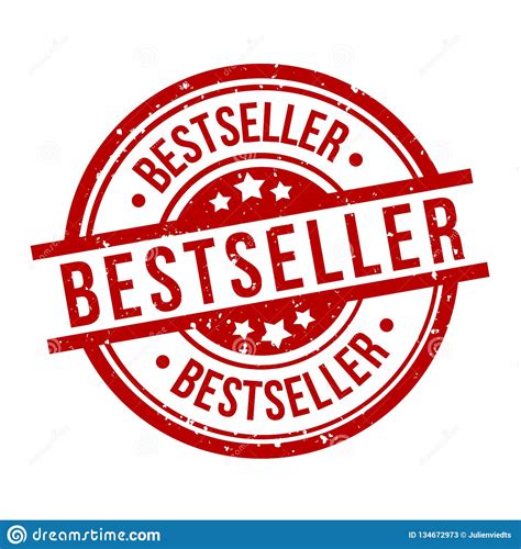 Bestseller Round Red Grunge Stamp Badge Stock Vector - Illustration of ...