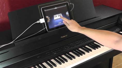 Using Roland Digital Pianos With The Apple Ipad Youtube