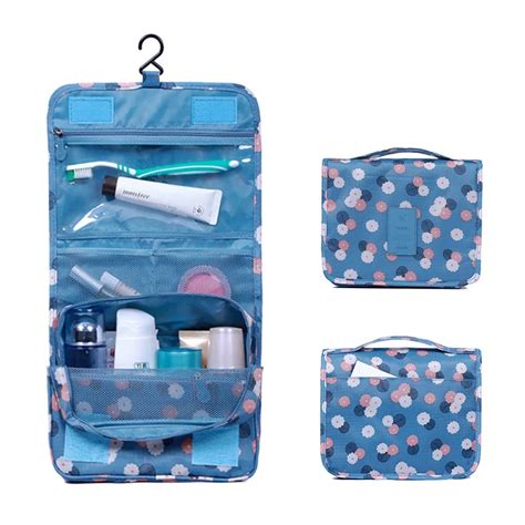 Travel Makeup Bags Cosmetic Cases Storage Hanging Colorful Wash