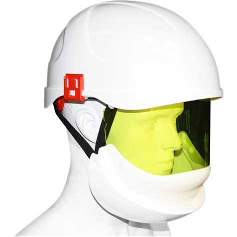 Electrically Insulated Safety Helmet With Arc Flash Face Shield