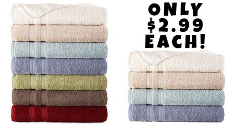 Towels & washcloths └ bathroom supplies & accessories └ bath └ home, furniture & diy all categories antiques art baby books, comics & magazines business, office & industrial cameras & photography cars, motorcycles 24 watching. JCPenney: Home Expressions Bath Towels ONLY $2.99 Each ...
